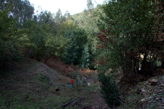 Em acção no coração do Vale das Barrocas