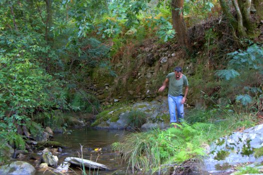 Pelo final do dia, sabia bem uma visita ao ribeiro