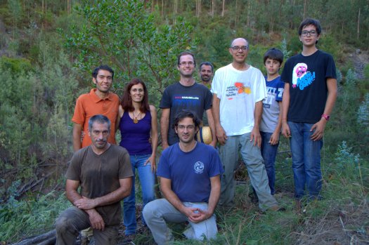 A equipa, no final do dia